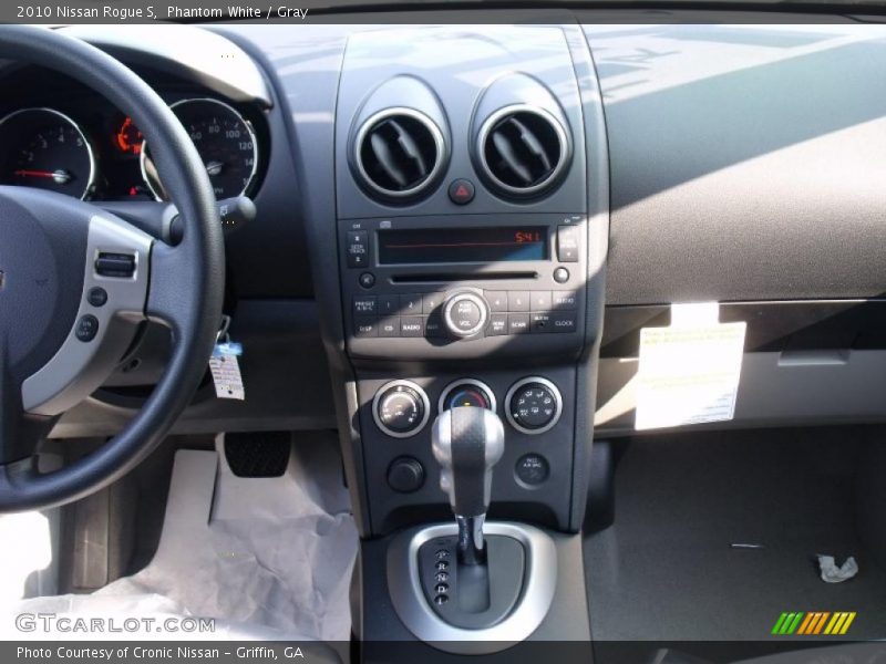 Phantom White / Gray 2010 Nissan Rogue S