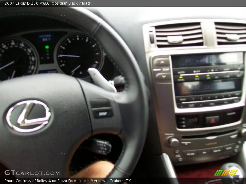 Obsidian Black / Black 2007 Lexus IS 250 AWD