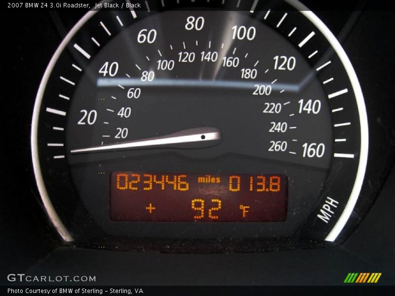 Jet Black / Black 2007 BMW Z4 3.0i Roadster