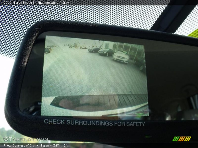 Phantom White / Gray 2010 Nissan Rogue S