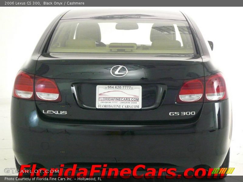 Black Onyx / Cashmere 2006 Lexus GS 300