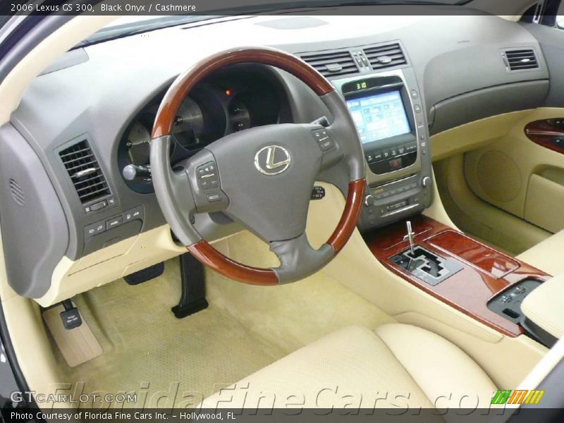 Black Onyx / Cashmere 2006 Lexus GS 300