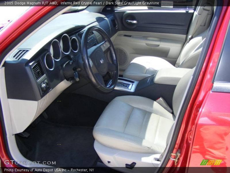 Inferno Red Crystal Pearl / Dark Slate Gray/Light Graystone 2005 Dodge Magnum R/T AWD