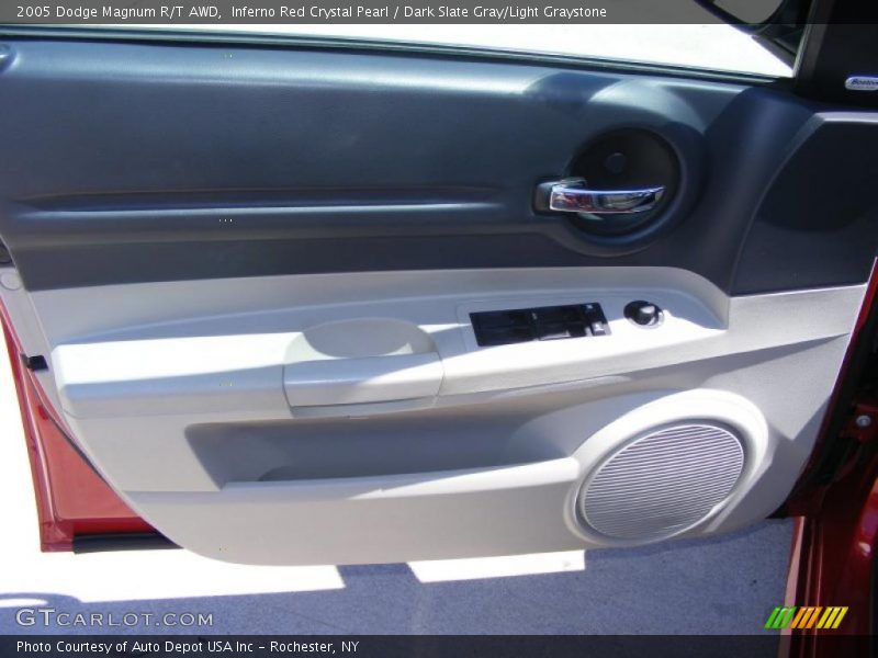 Inferno Red Crystal Pearl / Dark Slate Gray/Light Graystone 2005 Dodge Magnum R/T AWD