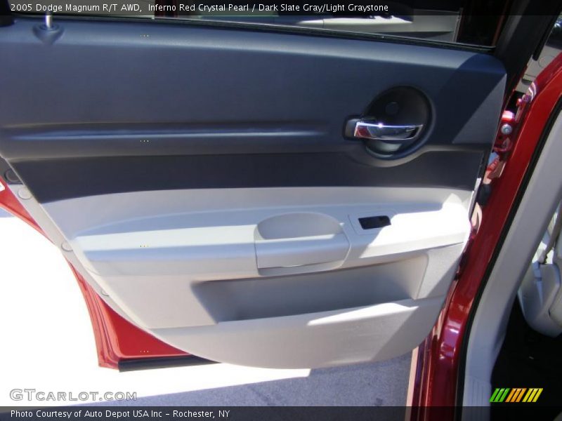Inferno Red Crystal Pearl / Dark Slate Gray/Light Graystone 2005 Dodge Magnum R/T AWD