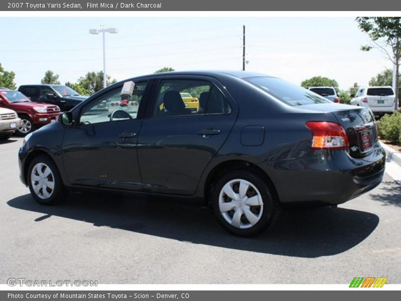 Flint Mica / Dark Charcoal 2007 Toyota Yaris Sedan