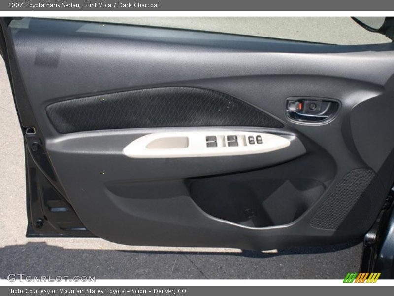 Flint Mica / Dark Charcoal 2007 Toyota Yaris Sedan