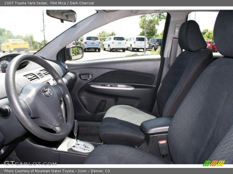 Flint Mica / Dark Charcoal 2007 Toyota Yaris Sedan