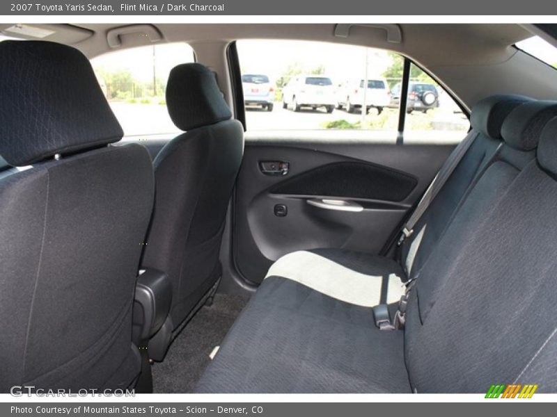 Flint Mica / Dark Charcoal 2007 Toyota Yaris Sedan