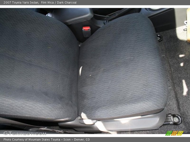 Flint Mica / Dark Charcoal 2007 Toyota Yaris Sedan