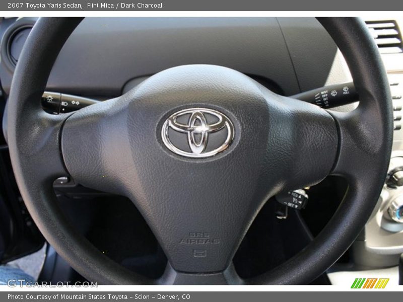 Flint Mica / Dark Charcoal 2007 Toyota Yaris Sedan