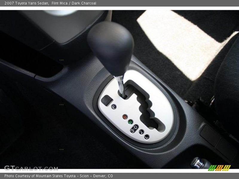 Flint Mica / Dark Charcoal 2007 Toyota Yaris Sedan