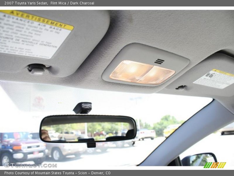 Flint Mica / Dark Charcoal 2007 Toyota Yaris Sedan