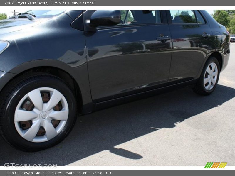 Flint Mica / Dark Charcoal 2007 Toyota Yaris Sedan