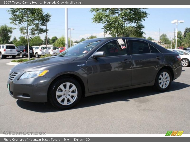 Magnetic Gray Metallic / Ash 2007 Toyota Camry Hybrid