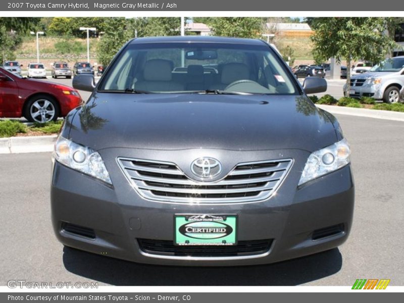 Magnetic Gray Metallic / Ash 2007 Toyota Camry Hybrid