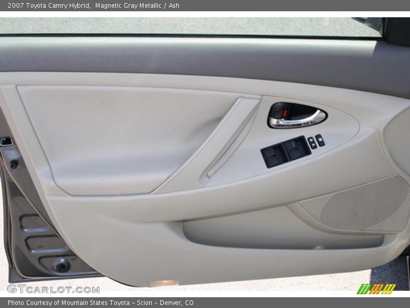 Magnetic Gray Metallic / Ash 2007 Toyota Camry Hybrid