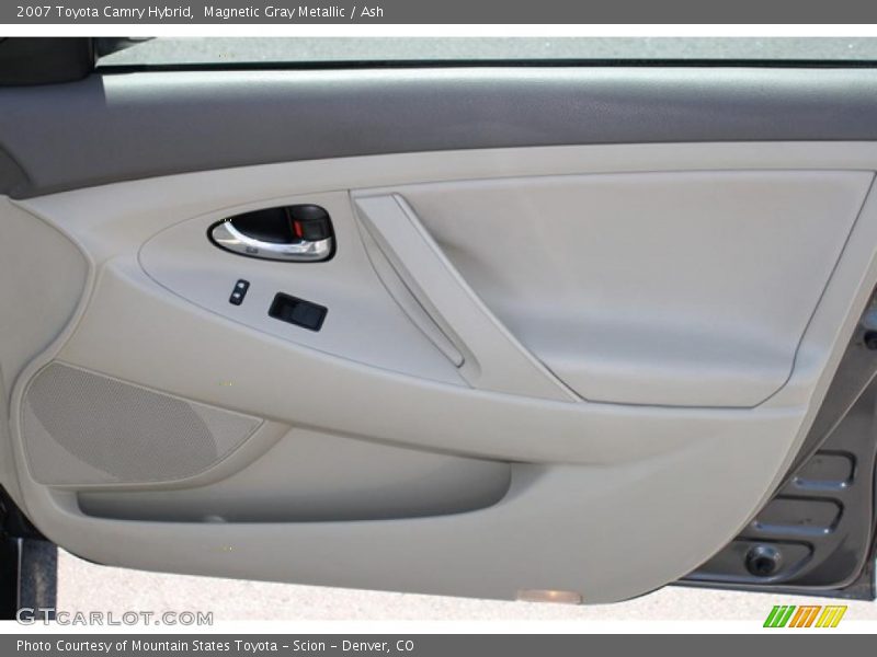 Magnetic Gray Metallic / Ash 2007 Toyota Camry Hybrid