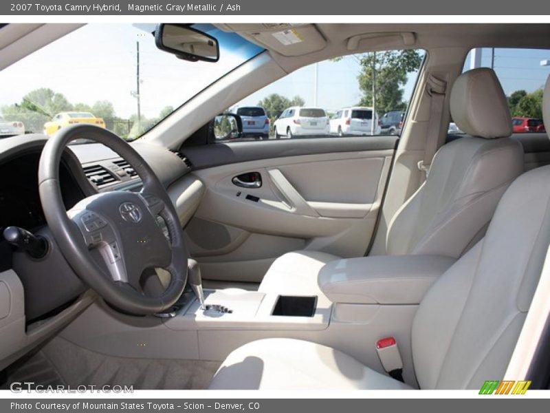 Magnetic Gray Metallic / Ash 2007 Toyota Camry Hybrid