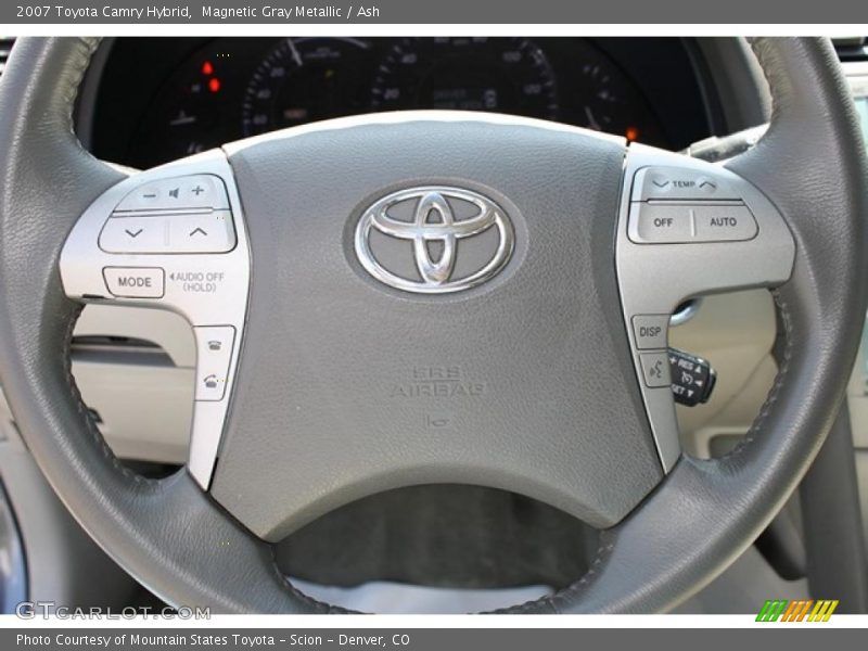 Magnetic Gray Metallic / Ash 2007 Toyota Camry Hybrid