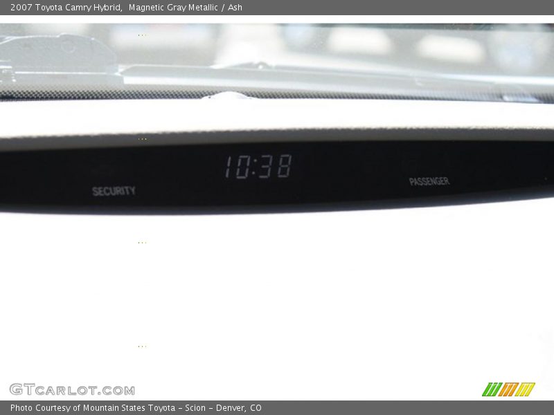 Magnetic Gray Metallic / Ash 2007 Toyota Camry Hybrid