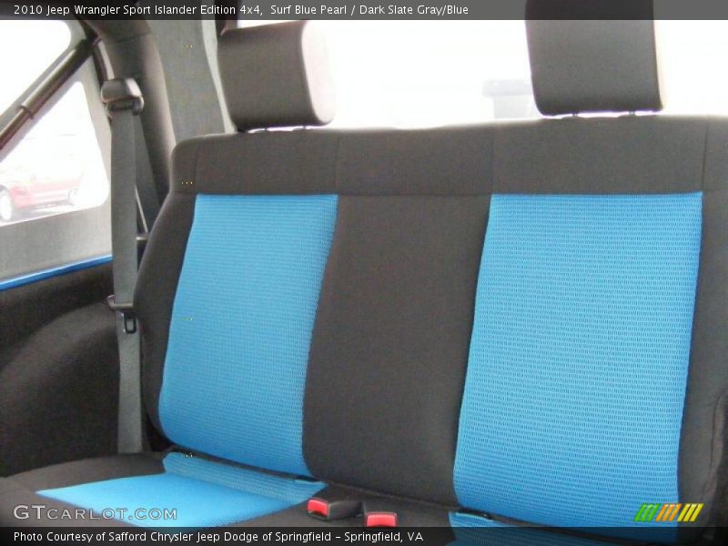 Surf Blue Pearl / Dark Slate Gray/Blue 2010 Jeep Wrangler Sport Islander Edition 4x4