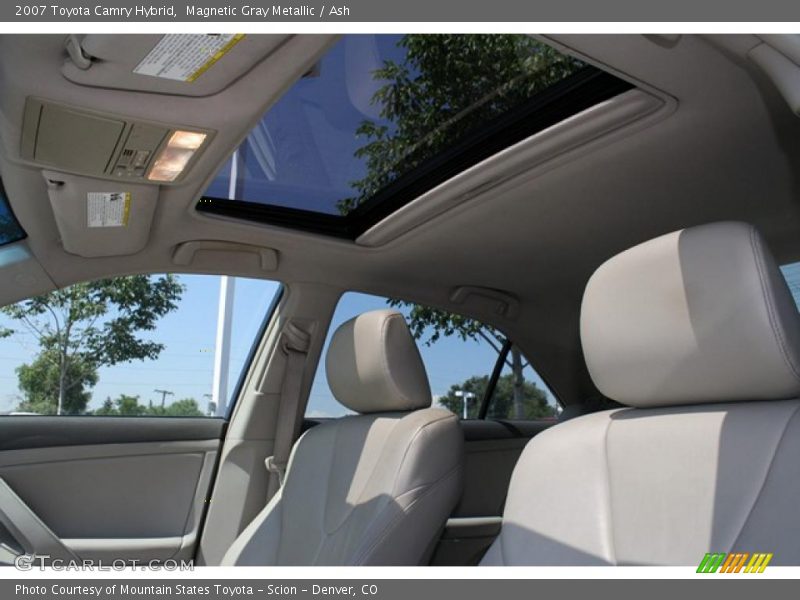 Magnetic Gray Metallic / Ash 2007 Toyota Camry Hybrid