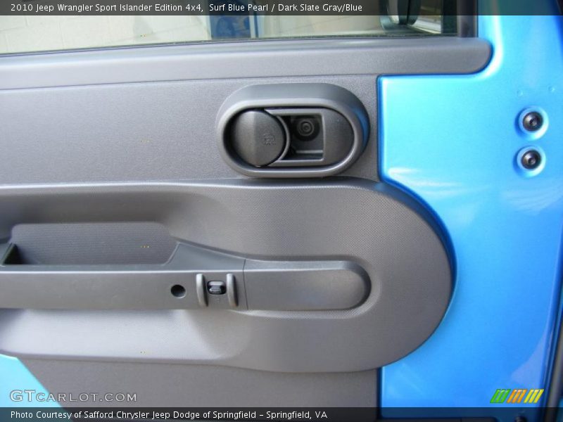 Surf Blue Pearl / Dark Slate Gray/Blue 2010 Jeep Wrangler Sport Islander Edition 4x4