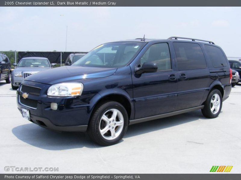 Dark Blue Metallic / Medium Gray 2005 Chevrolet Uplander LS