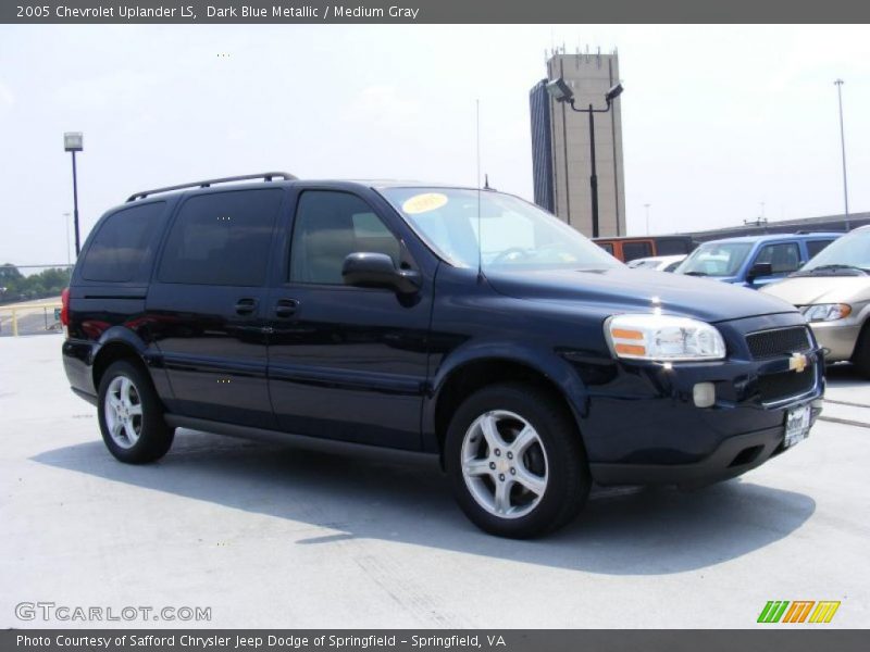 Dark Blue Metallic / Medium Gray 2005 Chevrolet Uplander LS