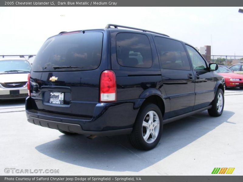 Dark Blue Metallic / Medium Gray 2005 Chevrolet Uplander LS
