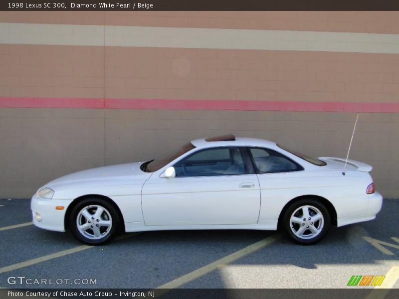 Diamond White Pearl / Beige 1998 Lexus SC 300