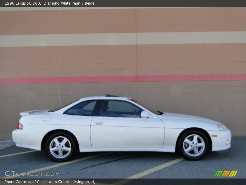 Diamond White Pearl / Beige 1998 Lexus SC 300