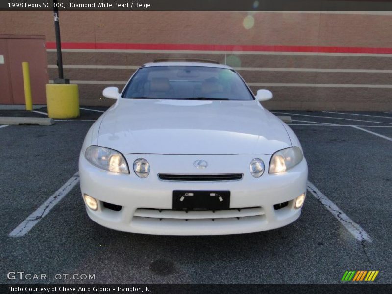Diamond White Pearl / Beige 1998 Lexus SC 300