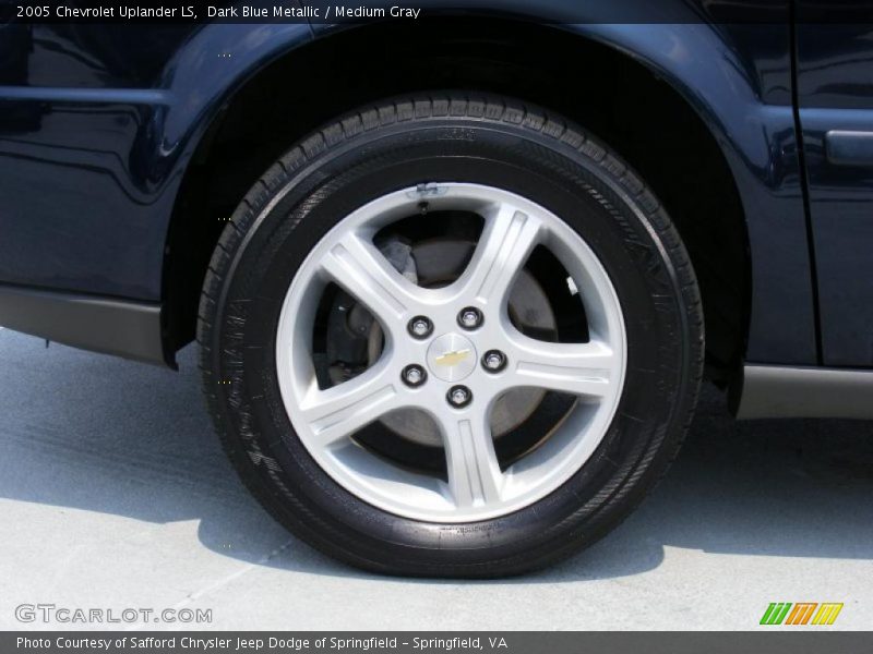 Dark Blue Metallic / Medium Gray 2005 Chevrolet Uplander LS