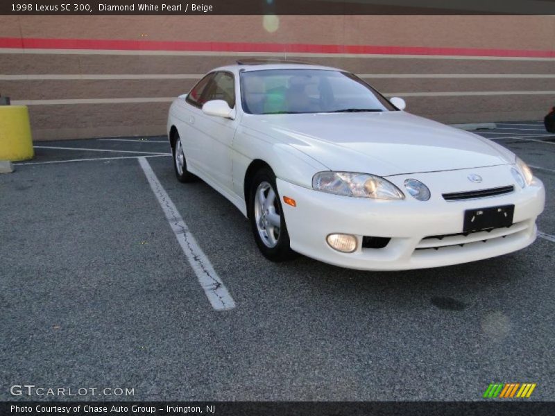 Diamond White Pearl / Beige 1998 Lexus SC 300