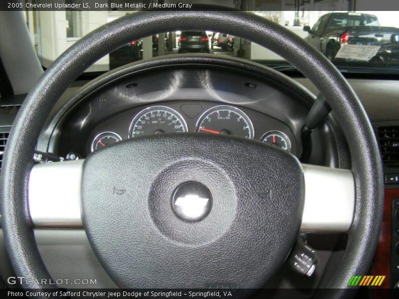Dark Blue Metallic / Medium Gray 2005 Chevrolet Uplander LS
