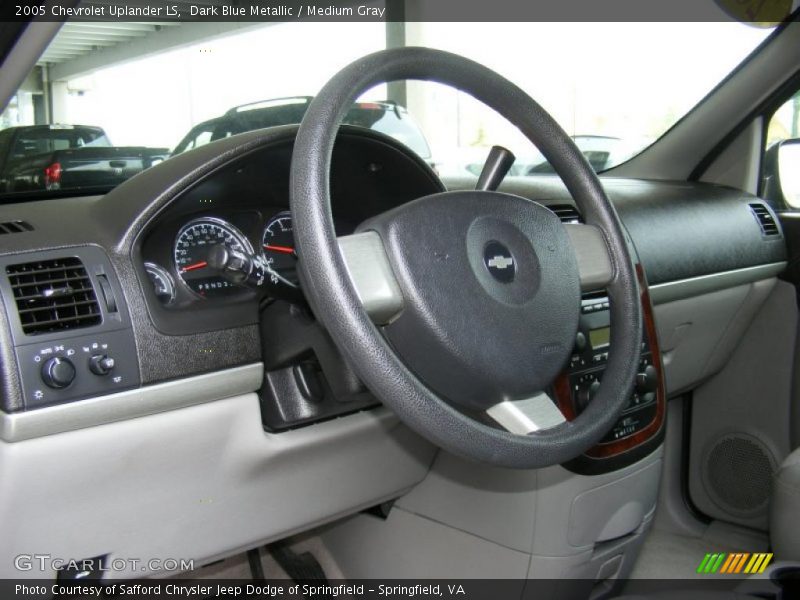 Dark Blue Metallic / Medium Gray 2005 Chevrolet Uplander LS