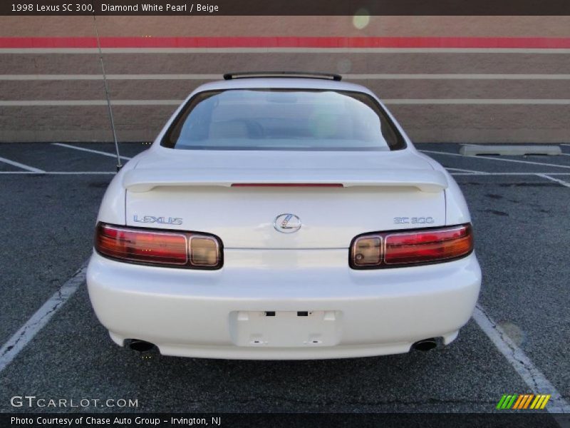 Diamond White Pearl / Beige 1998 Lexus SC 300