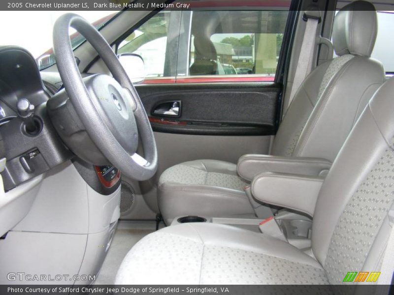 Dark Blue Metallic / Medium Gray 2005 Chevrolet Uplander LS