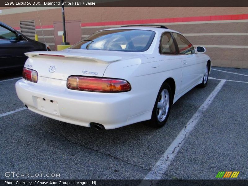 Diamond White Pearl / Beige 1998 Lexus SC 300