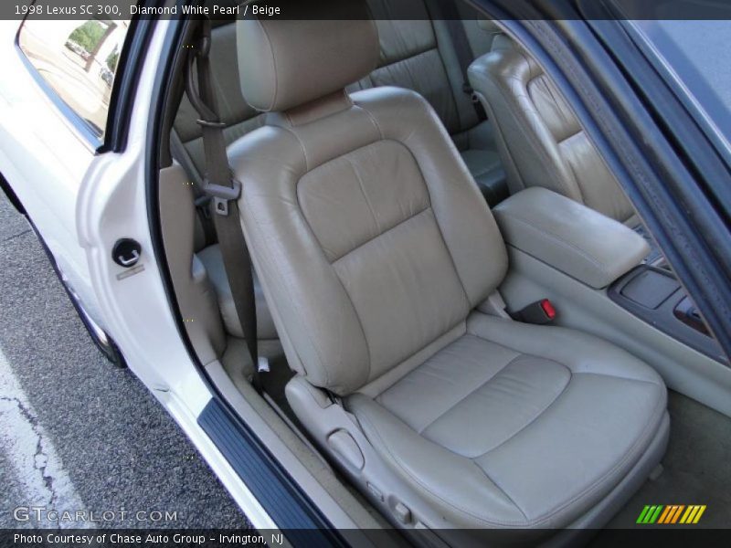 Diamond White Pearl / Beige 1998 Lexus SC 300