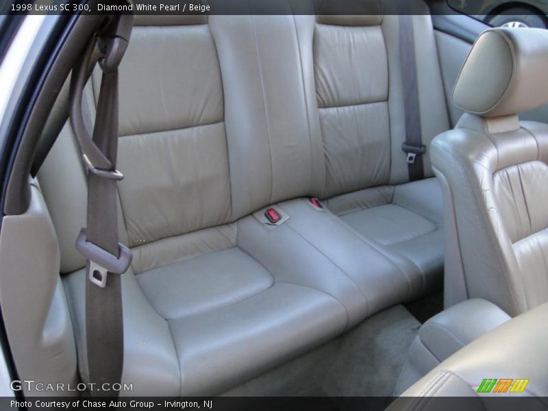 Diamond White Pearl / Beige 1998 Lexus SC 300