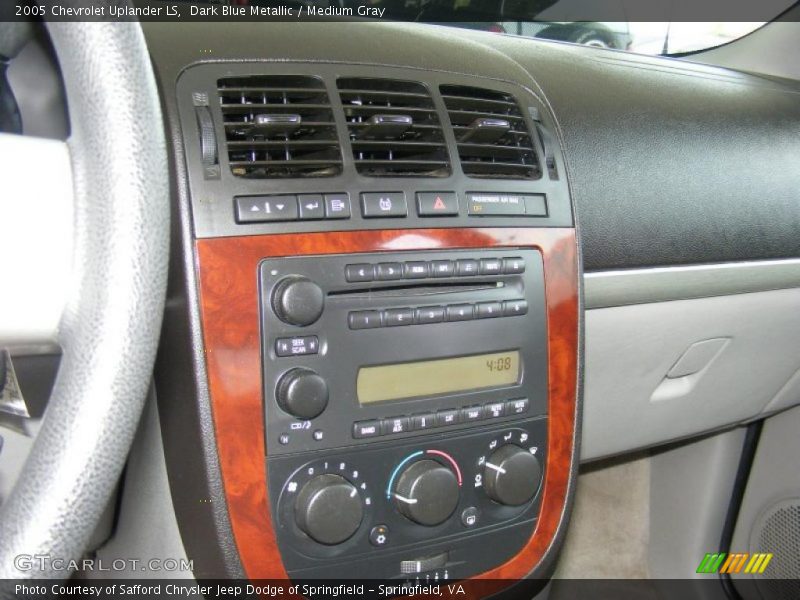 Dark Blue Metallic / Medium Gray 2005 Chevrolet Uplander LS