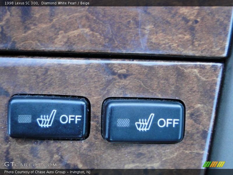 Diamond White Pearl / Beige 1998 Lexus SC 300