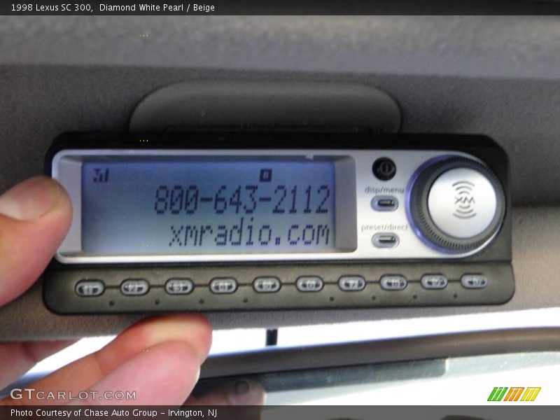 Diamond White Pearl / Beige 1998 Lexus SC 300