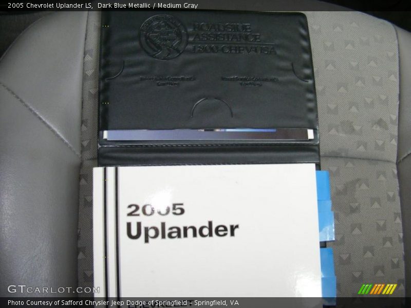 Dark Blue Metallic / Medium Gray 2005 Chevrolet Uplander LS