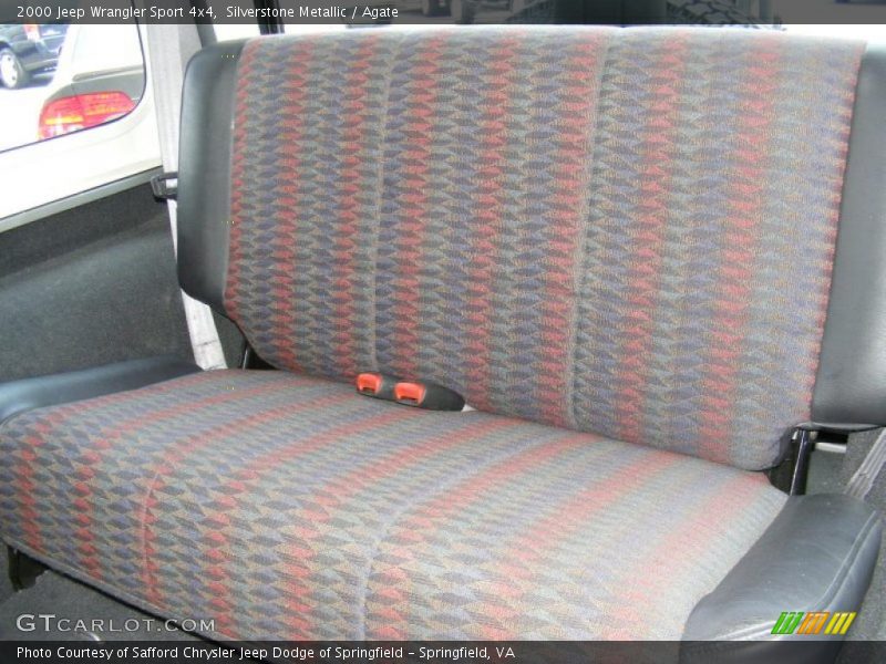 Silverstone Metallic / Agate 2000 Jeep Wrangler Sport 4x4