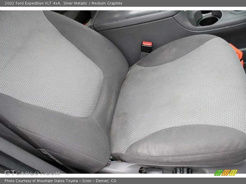 Silver Metallic / Medium Graphite 2002 Ford Expedition XLT 4x4