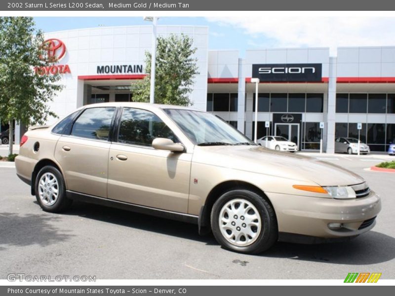 Medium Gold / Medium Tan 2002 Saturn L Series L200 Sedan